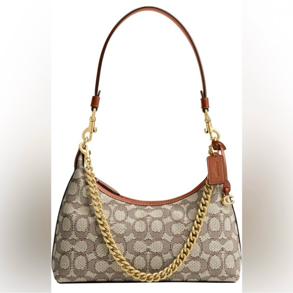 Coach Juliet shoulder bag 25, signature coach pattern